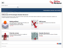 Tablet Screenshot of fdr.dk